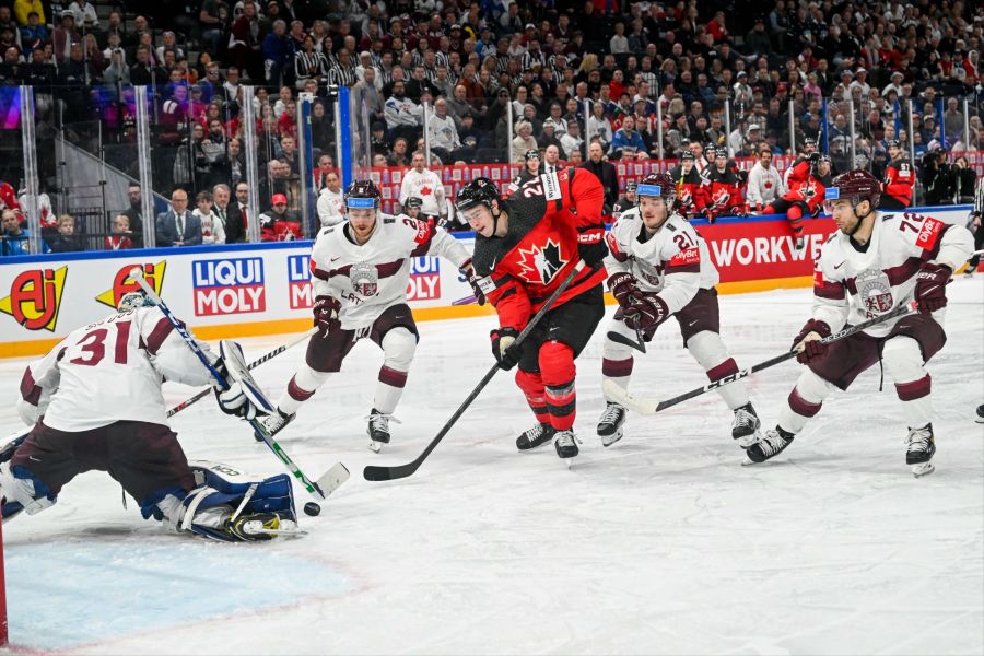 Eishockey WM Lettland Kanada