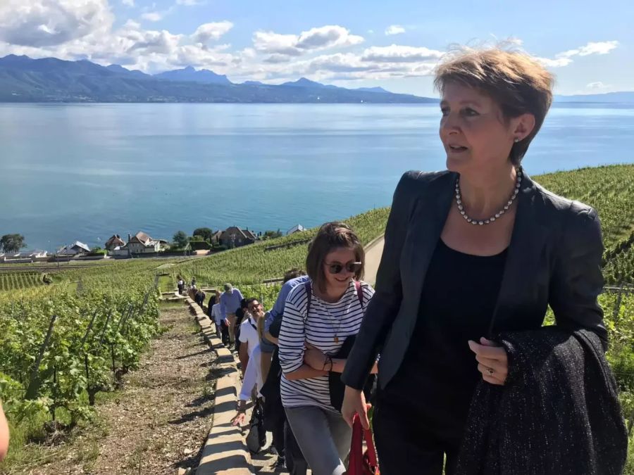 Fraktionsausflug Simonetta Sommaruga