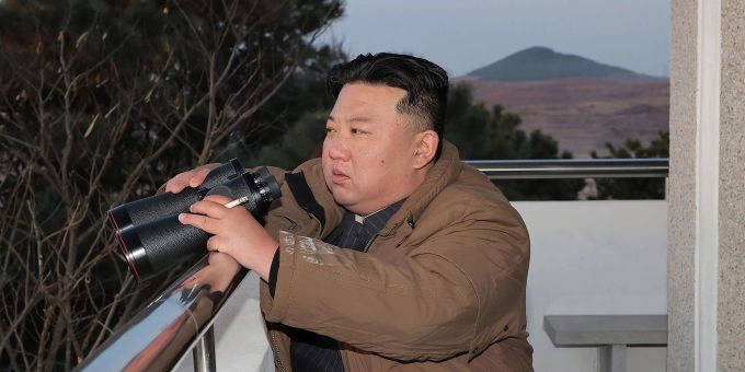 Nordkoreas Machthaber Kim Jong Un. Nordkoreas Machthaber Kim Jong Un.