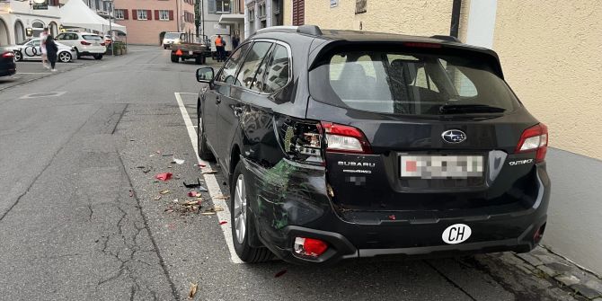 Walenstadt SG Unfall