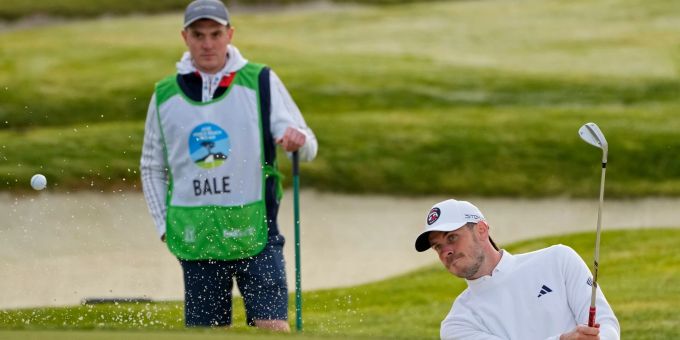 Gareth Bale gelang ein Hole-in-One. Gareth Bale gelang ein Hole-in-One.