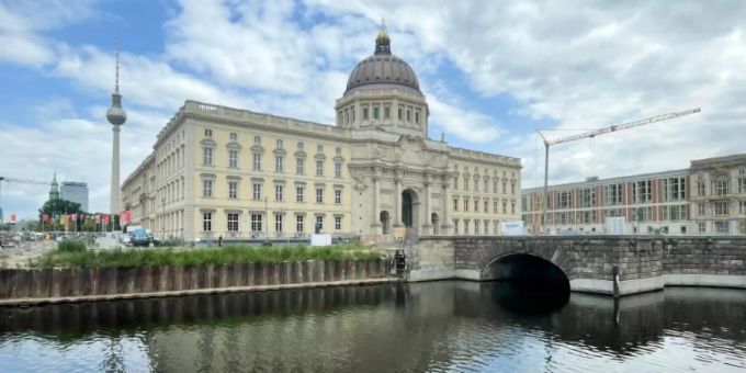 Blick auf das Berliner Schloss Blick auf das Berliner Schloss