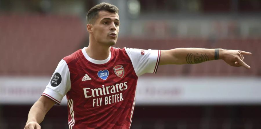 Granit Xhaka hat bei Arsenal noch einen Vertrag bis 2023.