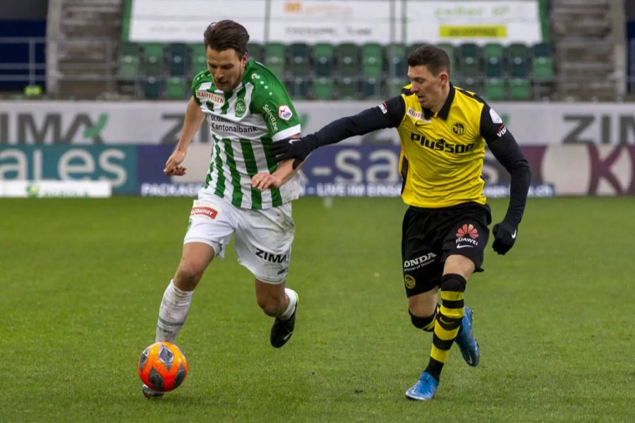 Nun wartet das Duell mit dem FC St. Gallen.