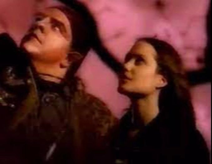 Angelina Jolie im Musikvideo zu «Rock n Roll Dreams Come Through» von Meat Loaf. Angelina Jolie