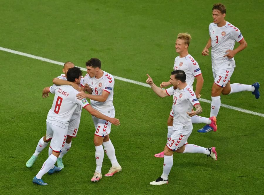 Am Ende haben die Skandinavier auch im Viertelfinal allen Grund zum Jubeln.