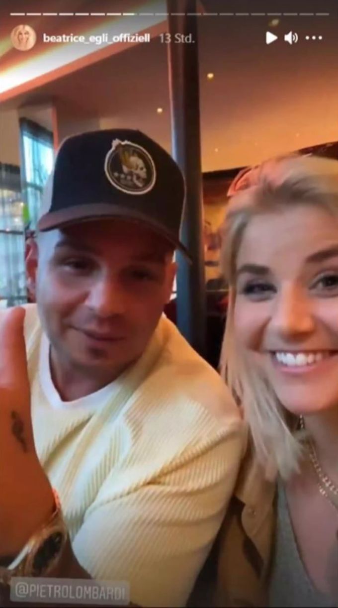 Pietro Lombardi und Beatrice Egli zeigen sich zusammen auf Instagram. beatrice egli