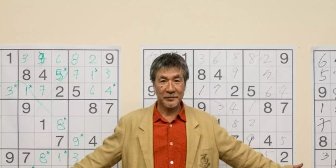Maki Kaji verlieh dem populären Rätselspiel Sudoku den Namen. Maki Kaji Sudoku
