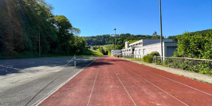 Sportplatz in Hüntwangen.