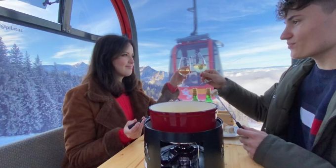 In Zukunft darf kein Fondue mehr in Gondeln gerührt werden. fondue