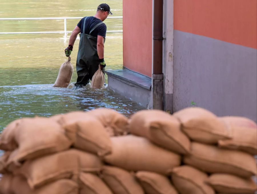 Unwetter in Bayern