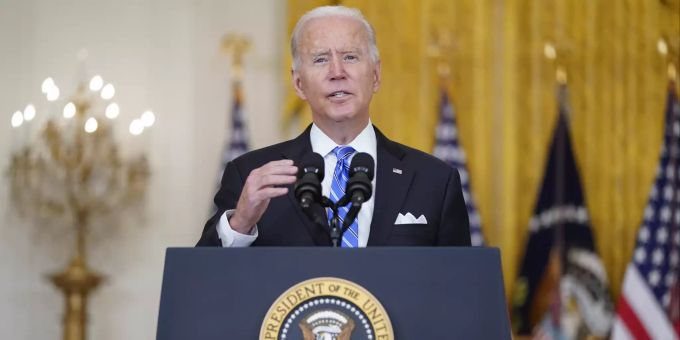 Das Infrastrukturpaket von Präsident Joe Biden wurde vom US-Senat nun verabschiedet. Senat der Vereinigte Staaten