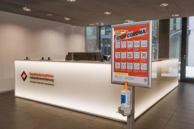 Für Ihre Sicherheit: Derzeit arbeiten 81 Mitarbeitende bei der Basellandschaftlichen Gebäudeversicherung (BGV) in Liestal. Basellandschaftliche Gebäudeversicherung BGV Liestal