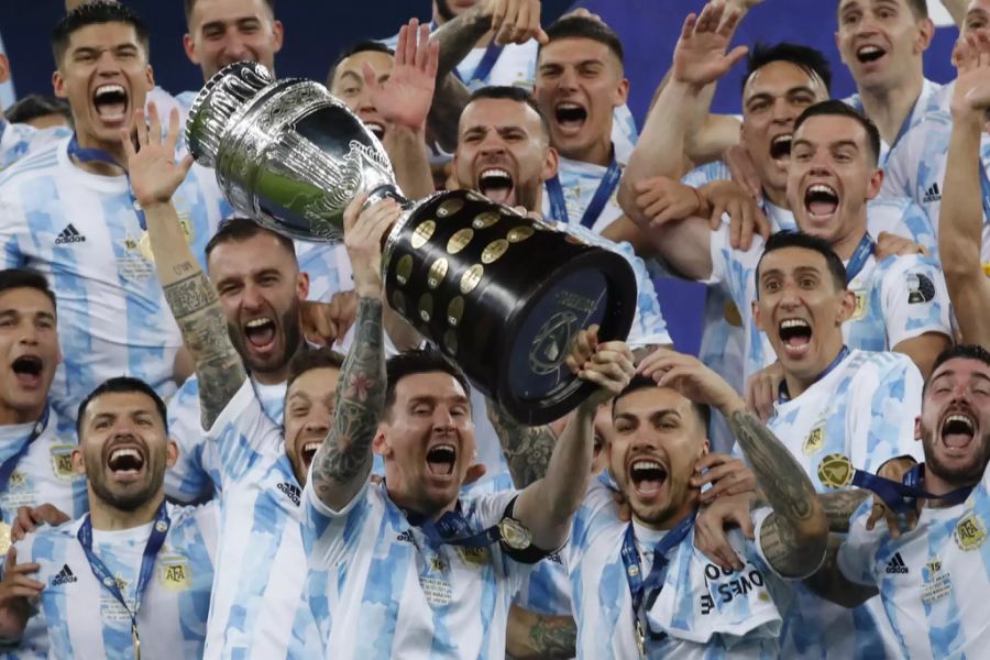 Kurz davor holte der 34-Jährige mit Argentinien den Titel an der Copa America.