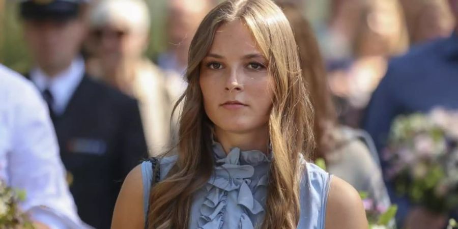 Prinzessin Ingrid Alexandra von Norwegen bei der Gedenkfeier anlässlich des 10. Jahrestages der Terroranschläge in Oslo und auf der Insel Utøya. Foto: Beate Oma Dahle//dpa