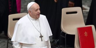 Friedensappell - Papst empfängt Geiselangehörige und Palästinenser Friedensappell - Papst empfängt Geiselangehörige und Palästinenser