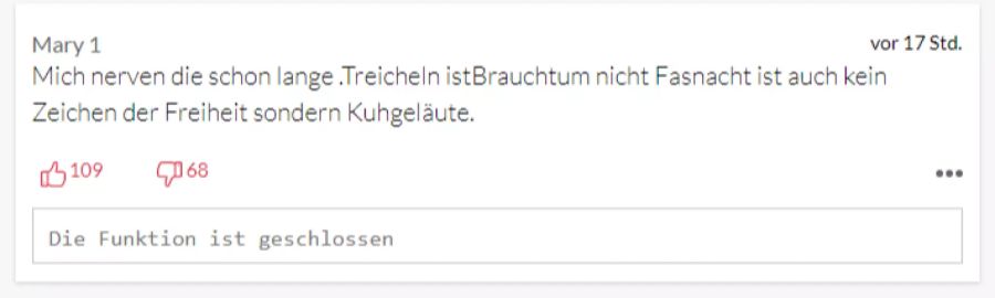 Viele nerven die Freiheitstrychler ebenfalls.