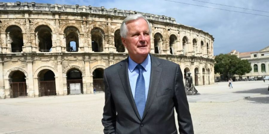 Ex-Brexit-Unterhändler Michel Barnier in Nîmes