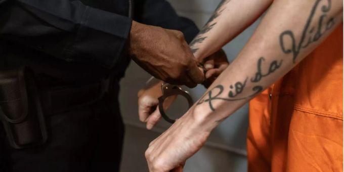 Nach über 30 Jahren hat sich ein verurteilter Häftling der Polizei gestellt. (Symbolbild) Häftling Strafe
