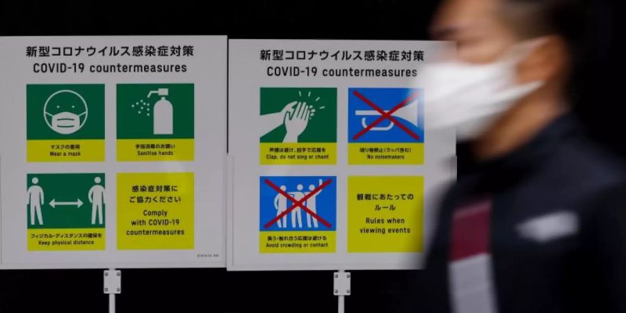 Die Corona-Lage in Tokio spitzt sich zu. Foto: Jan Woitas/dpa-Zentralbild/dpa