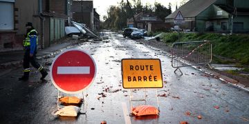 Unwetter in Frankreichs