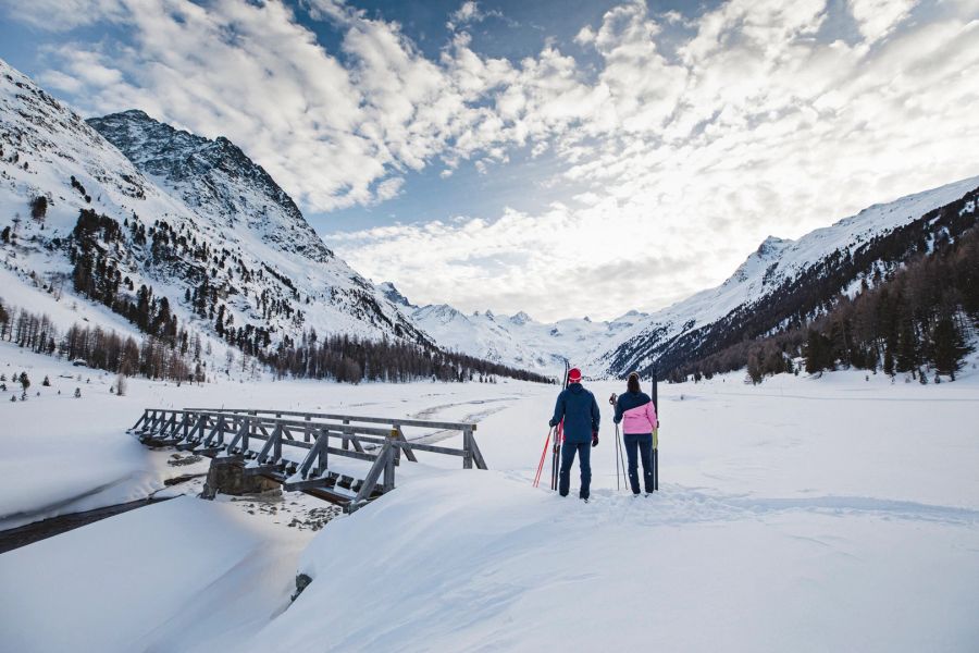 Loipen Langlauf Schweiz Engadin