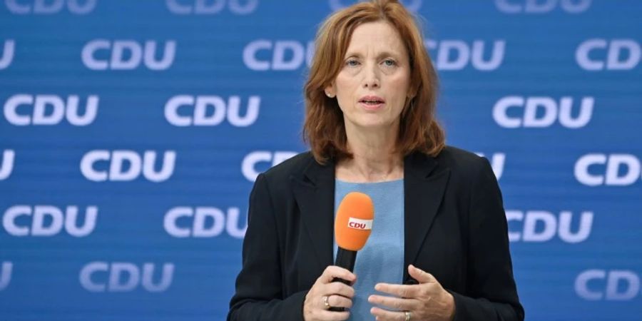 KMK-Präsidentin Karin Prien (CDU)