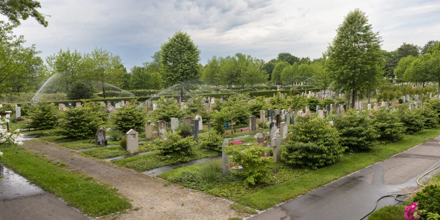 Der Friedhof Hörnli in Basel, im Volksmund «s'Hörnli», ist der grösste Friedhof in der Schweiz.