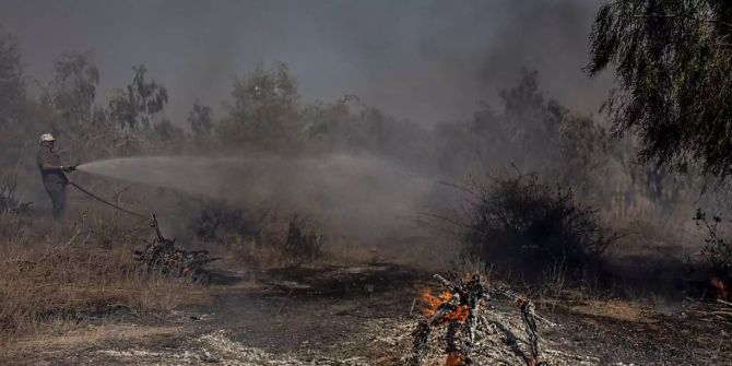 gazastreifen brandballon israel feuer