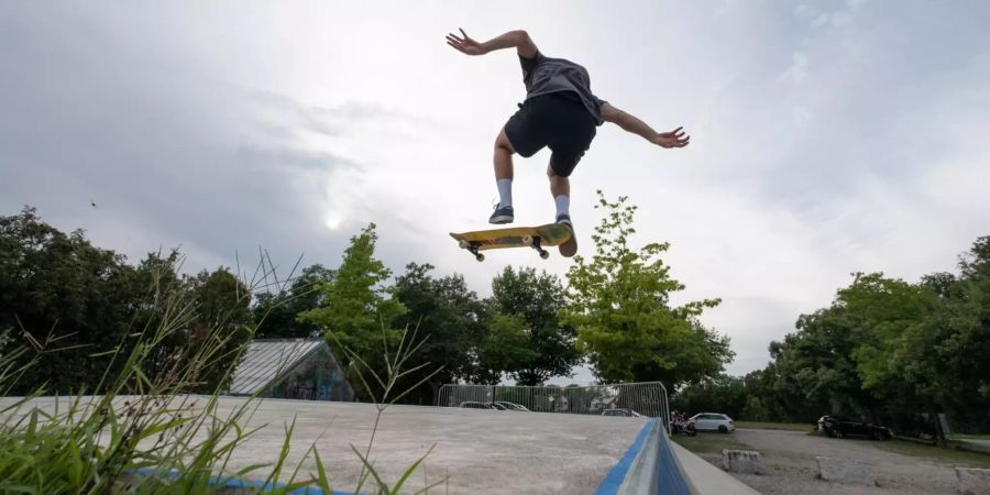 Der Skatepark in Mönchaltorf.