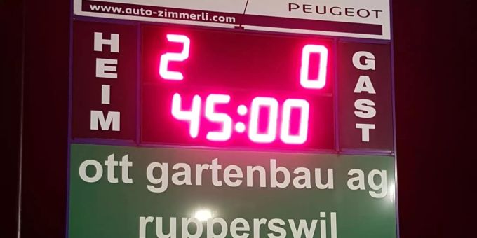 Der FC Rupperswil das Spiel gegen den FC Frick. FC Rupperswil