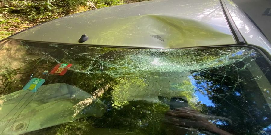 Kollision mit Auto