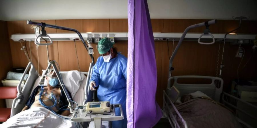Im Krankenhaus von Gonesse (Val-d'Oise)