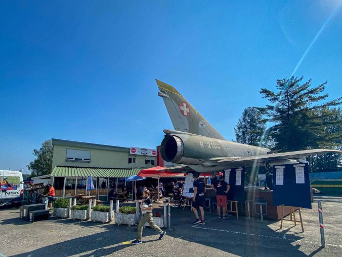 Das Restaurant Kartbahn in Wohlen.