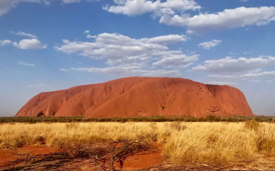 Australiens bekanntester Berg Uluru