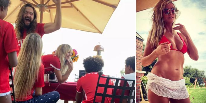 Streit um Kinder - Heidi Klum feiert Gerichtszoff mit Seal weg