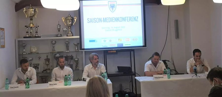 Medienkonferenz FC Aarau