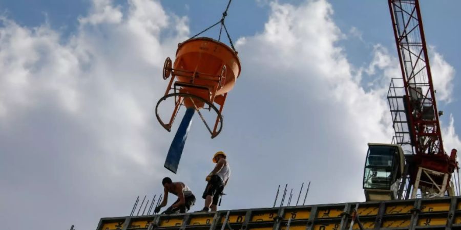 Baustelle in Berlin