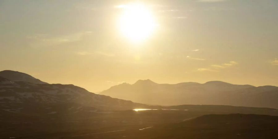 Sonnenschein in Finnland