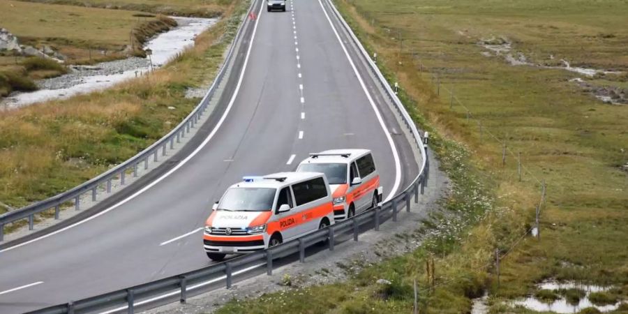 julierpass motorrradfahrer unfall