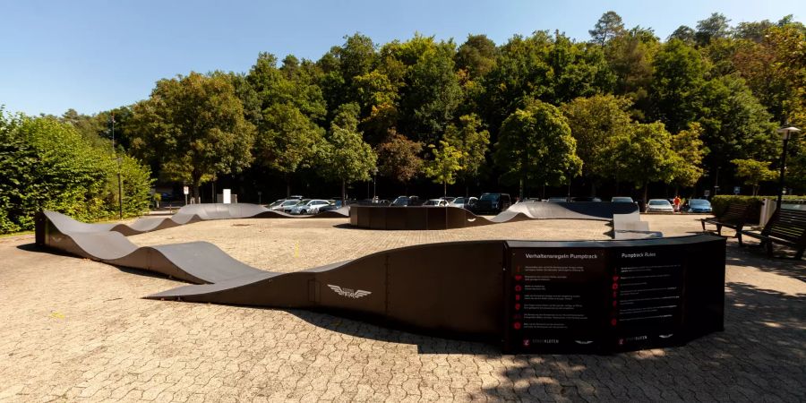 Skate Rampe beim Schluefweg in Kloten.