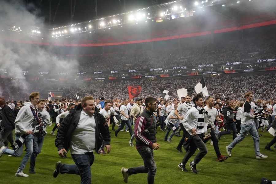 Eintracht Frankfurt steht im Final der Europa League.