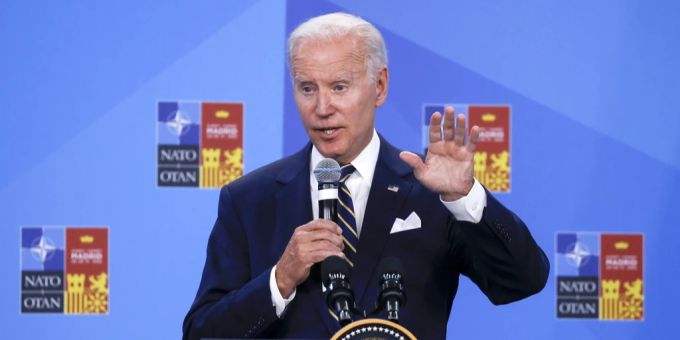 US-Präsident Joe Biden verleiht die Freiheitsmedaillen. Joe Biden