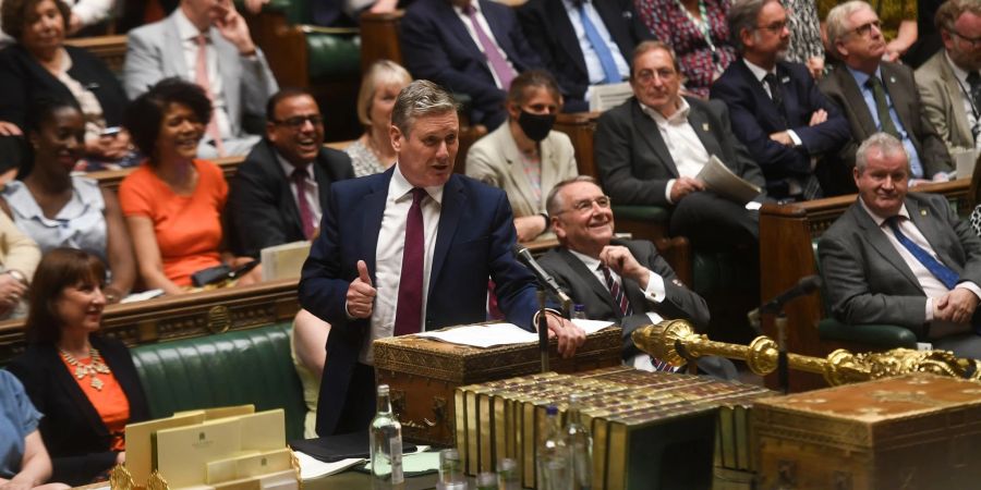 Eine Debatte im britischen Unterhaus.