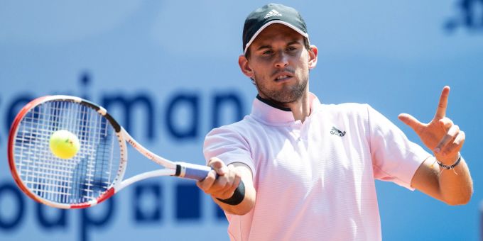 Dominic Thiem steht in Gstaad im Viertelfinal. Dominic Thiem Gstaad