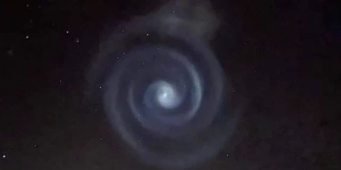 SpaceX schuld - Neuseeländer staunen über mysteriöse Spirale am Himmel