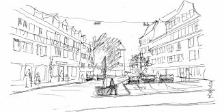 Gemeinde - Arbon: «Gassenclub Marktplatz» diskutiert die Aufwertungsmassnahmen