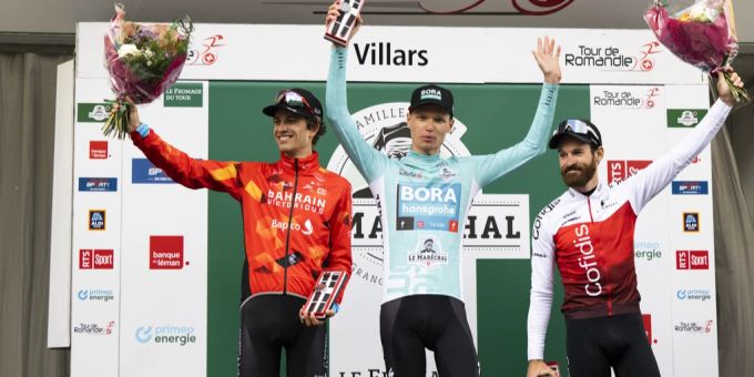 Tour de Romandie - Gino Mäder fährt im Gesamtklassement auf Rang 2