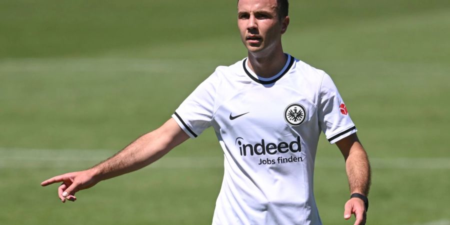 Lebt mittlerweile ganz in Moment: Frankfurts Neuzugang Mario Götze.