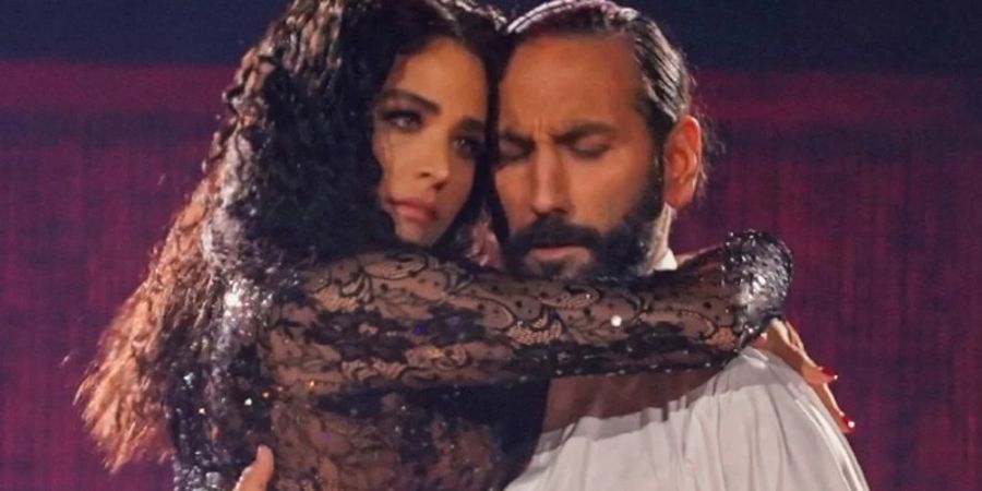 «Let's Dance»: Amira Pocher mit ihrem Tanzpartner Massimo Sinató.